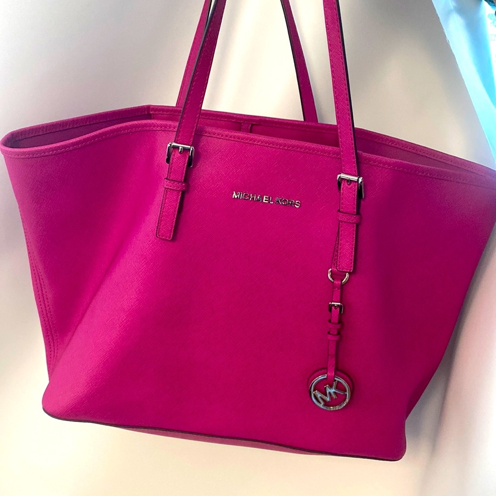 BARBIE PINK / MICHAEL KORS TOTE BAG